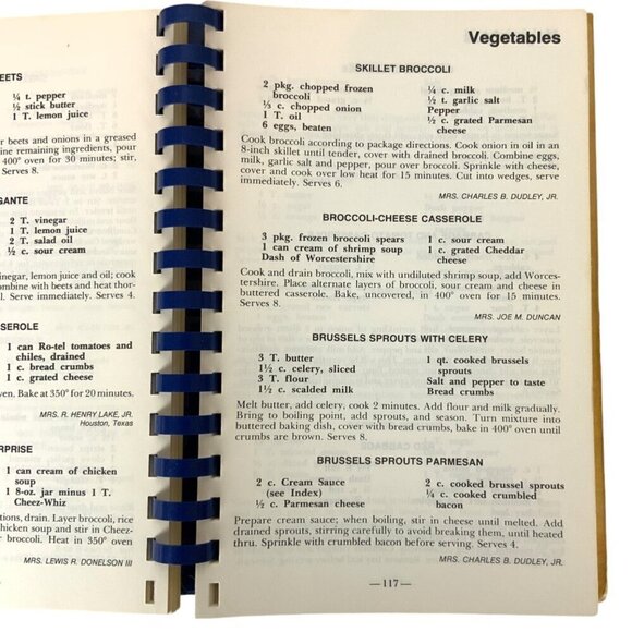 Womans Exchange of Memphis TN Cook Book Volume II 1st Printing 1976 Spiral Bound - Picture 8 of 12